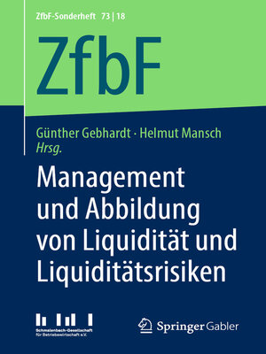 cover image of Management und Abbildung von Liquidität und Liquiditätsrisiken